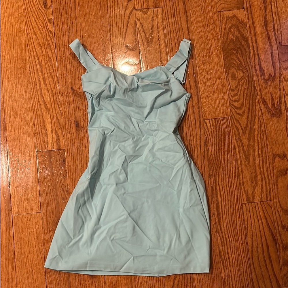 Elegant Baby Blue Dress